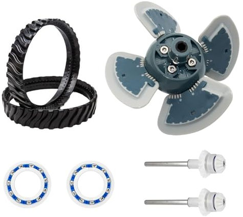 Ysislybin Pièce de Rechange pour Moteur de Nettoyeur, Kit de Pièces de Rechange pour Nettoyeur de Piscine pour MX6/MX8 Chenilles de Moteur Arbres de Transmission Accessoires de Piscine