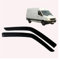 YSQHSODS Fenster Visier Regen Guards für Mercedes für Benz für Sprinter 2006-2018 Windabweiser Tür Visier Windabweiser Fensterblende