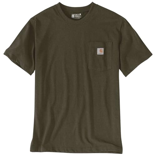 Carhartt Herren Dearborn Relaxed Pocket T-Shirt Work Utility T-Shirt (1er Pack)
