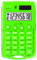 Rebell RE-STARLET G Taschenrechner, Dual-Power 8-stelliger, grün