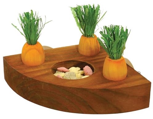 Rosewood 19260 Karotten-Spielzeug Toy 'n' Treat für Kleintiere