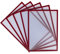 Betzold - Infotaschen magnet-haftend 5er Set DIN A4 - Magnettasche Einsteck-Tasche