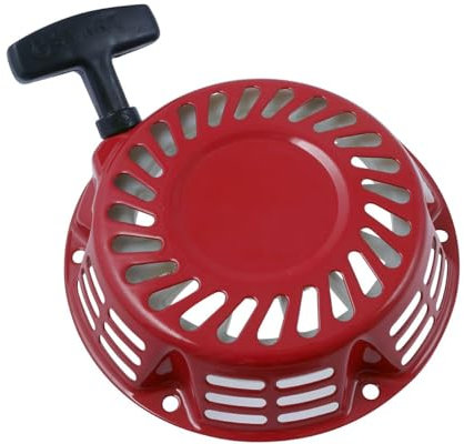 2EXTREME Seilzugstarter, Starter, Anlasser kompatibel für Generator, Stromgenerator, Stromerzeuger. 174mm Durchmesser, Höhe 50mm, 6x 6mm Löcher Befestigung, Anlassersegment innen 51mm