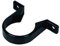 40mm (43mm) Black Solvent Pipe Clip - Bag of 2