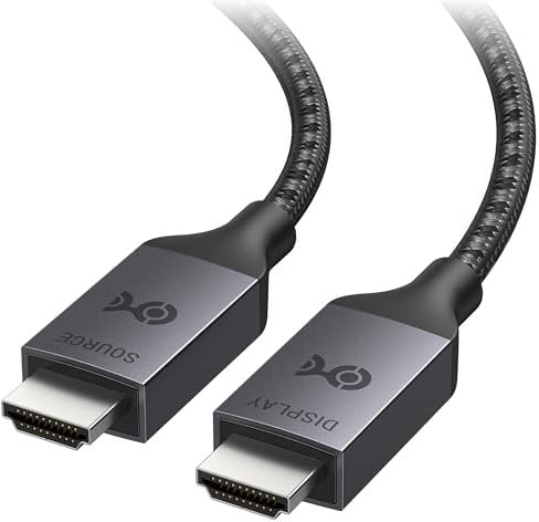 Cable Matters Cavo HDMI Attivo in Fibra Ottica - 5 m - Supporto 8K @ 60Hz, 4K @ 120Hz, HDR - Certificato Ultra High Speed - Per Xbox, PS5, Apple TV