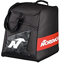 Nordica Umweltfreundliche Stiefeltasche aus Stoff, Schwarz/Rot, Schwarz/Rot, 1, schwarz/rot, 1