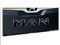 W.B.A. Aufkleber passend für Man Emblem TGX NEU ab Bj. 2020 RAL 9005 schwarz (schwarz Glanz)