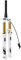 STRTG 26,27.5,29 Pouces Voyage 140Mm VTT Suspension Fourche À Air,Verrouillage À Distance Fourches Bicyclette avec Réglage du Rebond Alliage De Magnésium Tube Droit Et Tube Conique B,26 inch