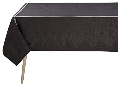 Le Jacquard Francais 27090 Tischdecke Armoiries Jais 120X120 cm Leinen