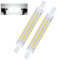 I-SHUNFA R7S LED 118mm Lampen 10W Kaltweiß 6000K 1100 Lumens Ersetzt 100W Halogenlampe, für Deckenfluter, Leselampen, Nicht Dimmbar, AC 220V - 240V(2er-Pack)