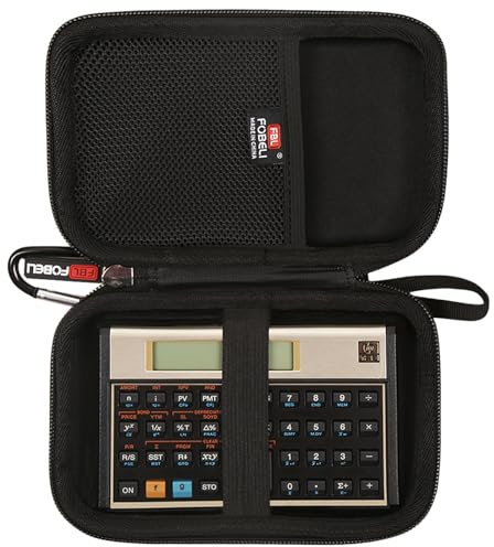 FBLFOBELI Hartschalenkoffer kompatibel mit HP 12C/HP 12CP Finanzrechner