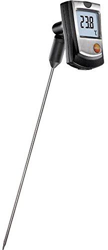 Testo Digitales Thermometer, 905-T1, Temperaturfühler, 1 bis 350 °C ±1°C max, Messelement Typ K