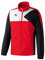 Erima Erwachsene Anzug Premium One Präsentationsjacke, Rot/Schwarz/Weiß, S