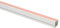 Cache Câble | Goulotte passe Câble | cache Câble tv mural | cache multIPrise | passe Câble mural | Moulure Adhesive 12X12mm | 2 Mètres Monocanal Blanc | Debflex | 439002