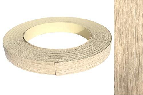 Kantenumleimer Melamin 22mm x 50m mit Schmelzkleber in Eiche grau, sonoma Dekor