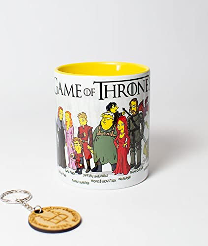 Tazas - Simpsonizados - Juego de Tronos - Game of chairs