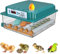 Auveach Brutautomat Vollautomatisch, 12-16 Eier Brutmaschine Brutkasten mit Automatischem Rotationssystem/Temperaturkontrolle für Enten Geflügel Hühner