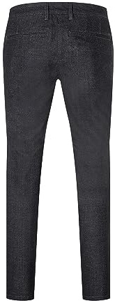 MAC Herren Lennox Chino in Wolloptik Dark Ink Pepita 0634L633201 193P*, Größe:W32/L30, Farbe:193P Dark Ink Pepita