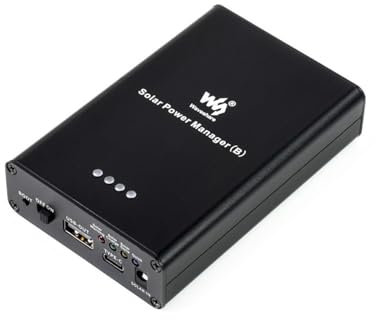 TUOPUONE Solar Power Manager (B) unterstützt 6V-24V Solarmodule eingebettete 10000mAh Li-Po Akku Multi Protection Schaltungen