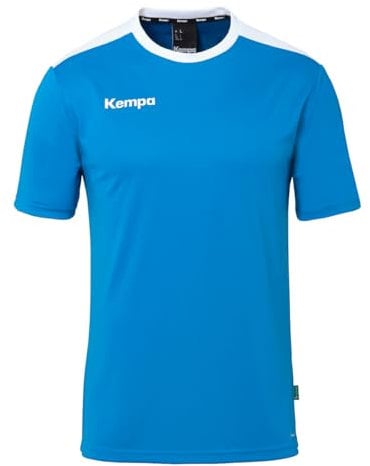 Kempa Herren Emotion 27 T-Shirt, Kempablau/Weiß, 152 EU