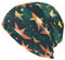 KWQDOZF Atomic Stars Retro-Muster-Druck Herren-Strickmütze, modische Strickmütze für Erwachsene, Mütze, warme und stilvolle Kopfbedeckung mit Krempe, ideal für den Winter. Schwarz