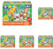 Orchard Toys First Jungle Friends Jigsaw Puzzle, 12-Piece Jigsaws, Two Puzzles in a Box, Perfect For Kids Ages 2+, Develops Hand-Eye Coordination (Pack of 5)