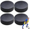 Trainings-Hockey-Pucks, offizielle Verordnung, klassische Trainings-Hockey-Pucks, für den Innenbereich, 7,6 cm Durchmesser, 2,5 cm Dicke für Rollhockey