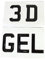 14 x 3D Gel Letters for Number Plates Car Registration Plate Digits, Self Stick On 3D Number Plate Letters For Car License Plates, Lisense Plate 3D Letters