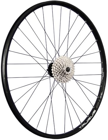 29 Zoll Laufrad Hinterrad geöst Shimano Cues FH-QB400 6 Loch Disc Set mit 9 Fach Kassette