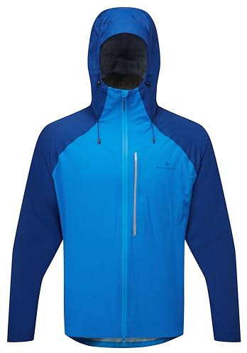Ronhill Running, Men's Tech Storm Jacket, Ocean/Electric Blue, S