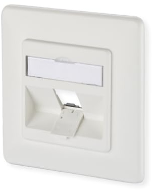 METZ CONNECT Modul Anschlussdose UP, 1 Port unbestückt reinweiß