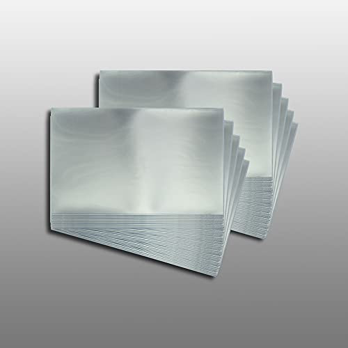 Prophila Collection 100 Postkartenhüllen aus Hart-PVC