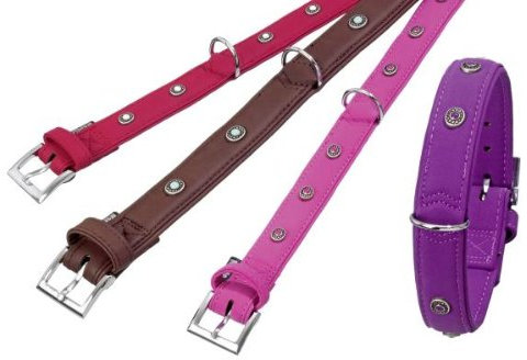 Karlie - ART BUFFALO DECO - Halsband - Lila 40mm 65cm