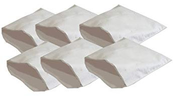 Sconosciuto A202MF 10 Sacchi Sacchetti per Motore Copri Motore per BIDONE ASPIRATUTTO UNIVERSALI Tutte Le Marche ASPIRACENERE Cenere Made in Italy in Tessuto ULTRARESISTENTE