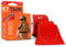KT Tape Unisex Pro 20 Strip Synthetic Precut Kinesiology Tape, Rage Red, 25.4 cm UK