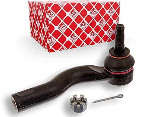 febi bilstein 42470 Spurstangenendstück mit Kronenmutter und Splint, 1 Stück