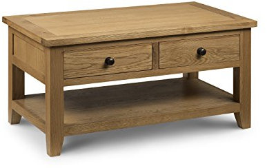 Julian Bowen Astoria Couchtisch, Eiche, Height: 50, Width: 100, Depth: 60cm