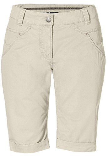 Jack Wolfskin Damen VICTORIA OC Shorts, Damen, 1502921, White Sand, 38 (US Women's 8)