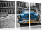 Pixxprint Schönheit in Cuba, Leinwandbild 3 Teilig, Gesamtmaß: 120x80cm, Wandbild, Dekoration, fertig gespannt, Kein Poster