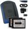 2 Batteries + Chargeur (USB/Auto/Secteur) BP1900 pour Samsung Smart Camera NX1 NX-1 (7.4V - 1600mAh - mit INFOCHIP)