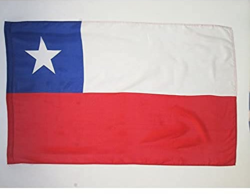 AZ FLAG - Flagge Chile - 150x90 cm - Chilenische Fahne 90 x 150 Cm Scheide Für Mast - Flaggen Feiner Polyester