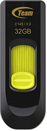 Team Group C145 USB 3.0 Memoria Flash Drive – Amarillo (32 GB)
