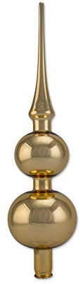 Thüringer Glas Design Christbaumschmuck, Gold