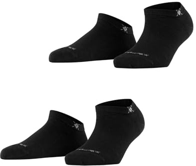 Burlington Everyday 2-Pack Sneakersocken | aus weicher gekämmter Baumwolle