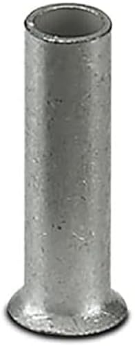 PHOENIX CONTACT A 0.75-6 Aderendhülse, 6mm Hülsenlänge, Silber, 1000 Stück