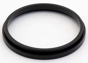 TS-Optics T-2 Zwischenring Verlängerungshülse (3 mm - TST2V3, Schwarz)