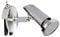 Trango LED Spiegelleuchte 2248 Bad Lampe I Badleuchte mit ON/OFF Schalter inkl. 1x GU10 LED Leuchtmittel