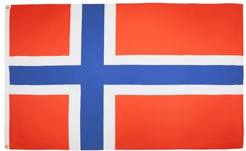 BANDIERA NORVEGIA 90x60cm - BANDIERA NORVEGESE 60 x 90 cm - AZ FLAG