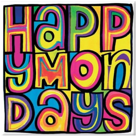 Happy Mondays Dayglo Logo Fridge Magnet