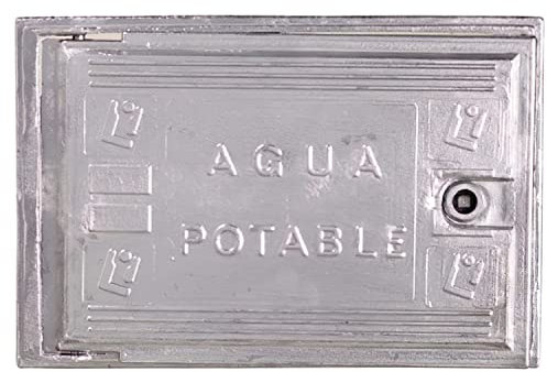 Puerta Contador Agua Aluminio 300x400